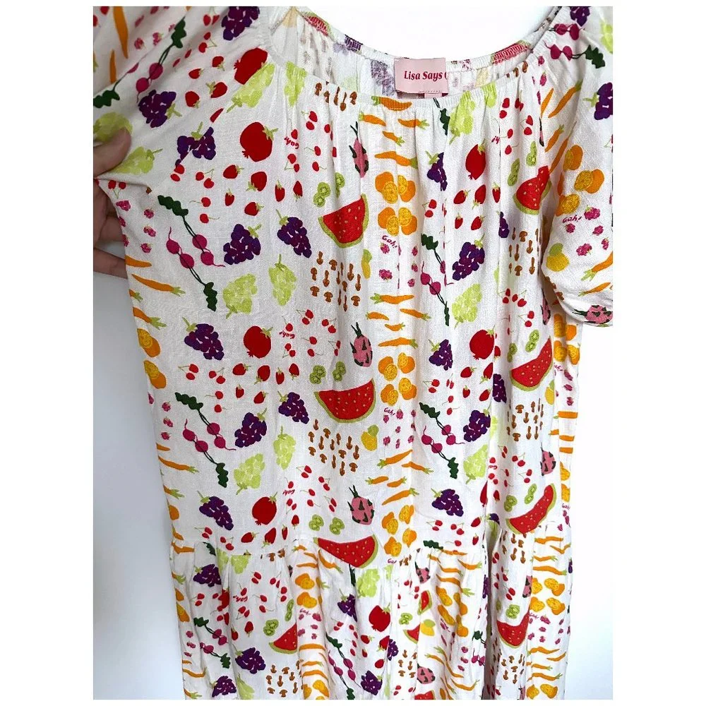 Lisa Says Gah Colorful Patterned Maxi Dress - Picture 5 of 12